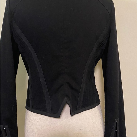 Blue Juice size 14 Black Sculptured Jacket - Picture 10 of 13